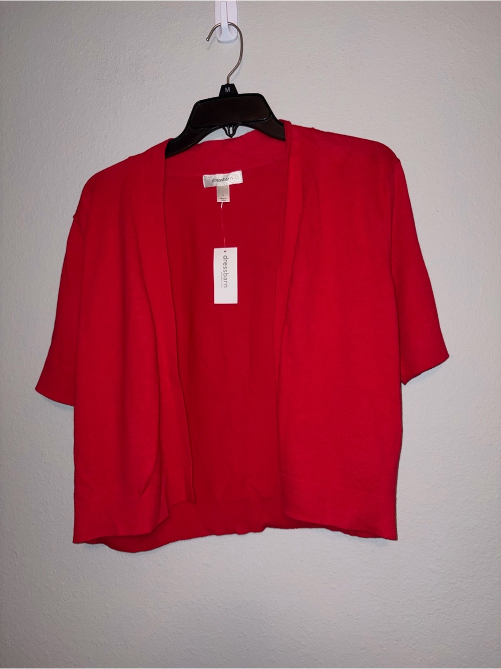 Dressbarn Cardigan Cropped Sweater Size L